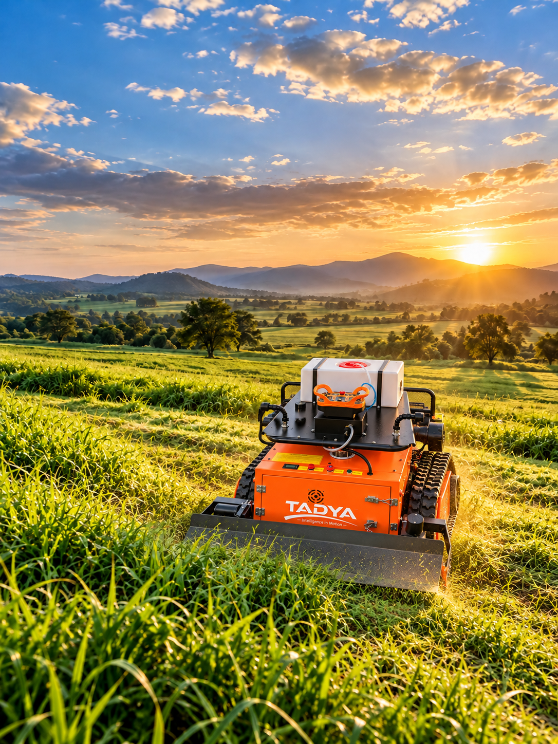 tadya mower in golden fields