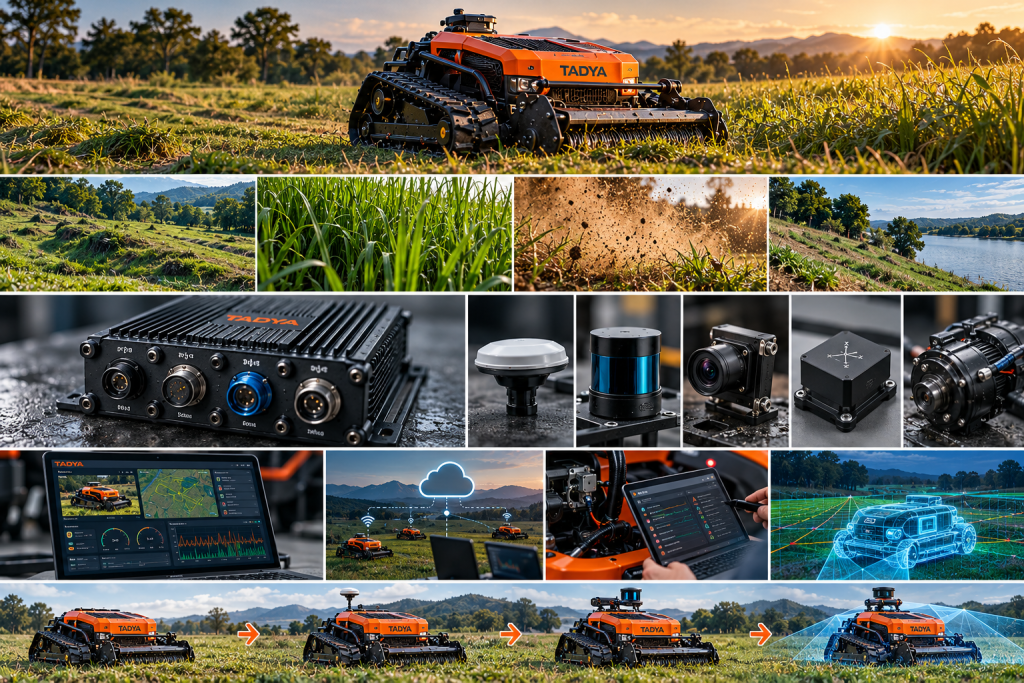 Black Box tadya robotic mower technology showcase